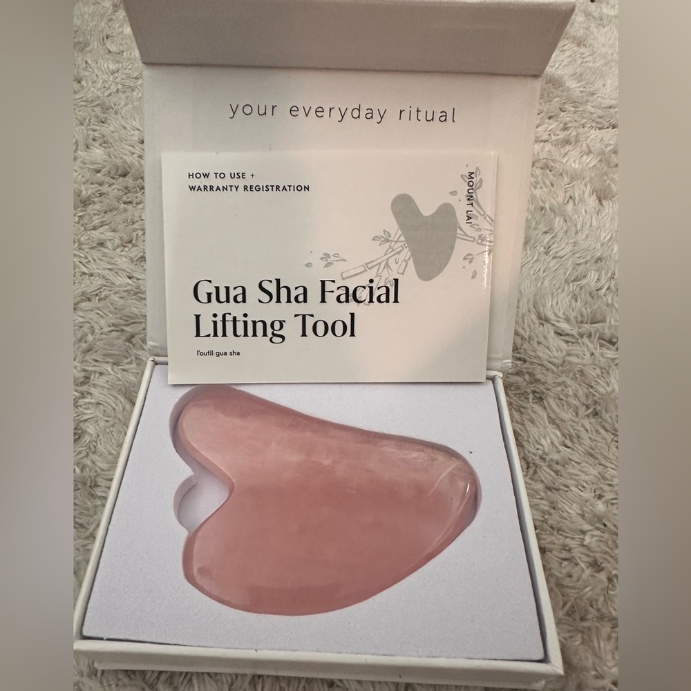 Mount Lai Rose Quartz Gua Sha